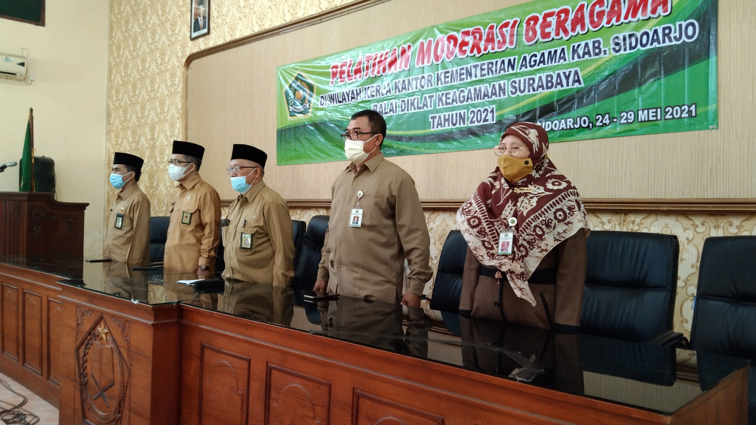 30 Guru Pondok Pesantren Di Kabupaten Sidoarjo Ikut Pelatihan Moderasi Beragama