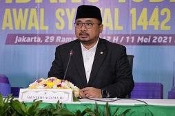Pemerintah Tetapkan 1 Syawal 1442 H Jatuh pada 13 Mei 2021