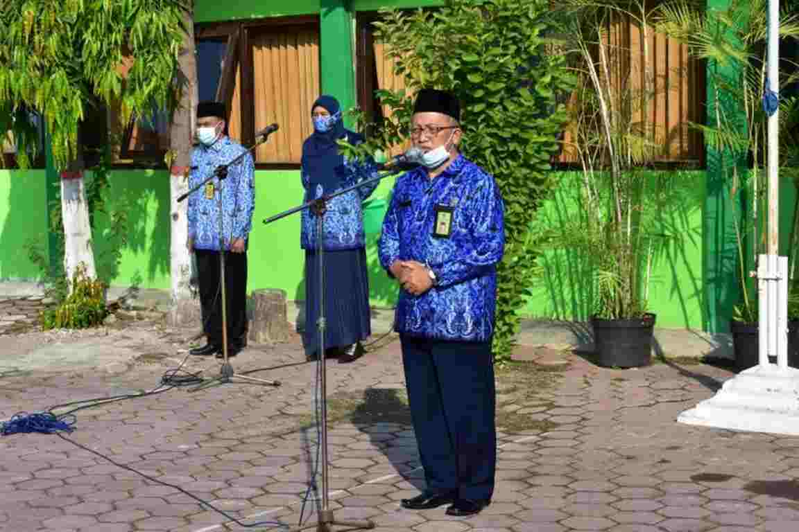 Hari Pertama Kerja, Kepala Kankemenag Sidoarjo Beri 3 Amanat untuk Pegawai