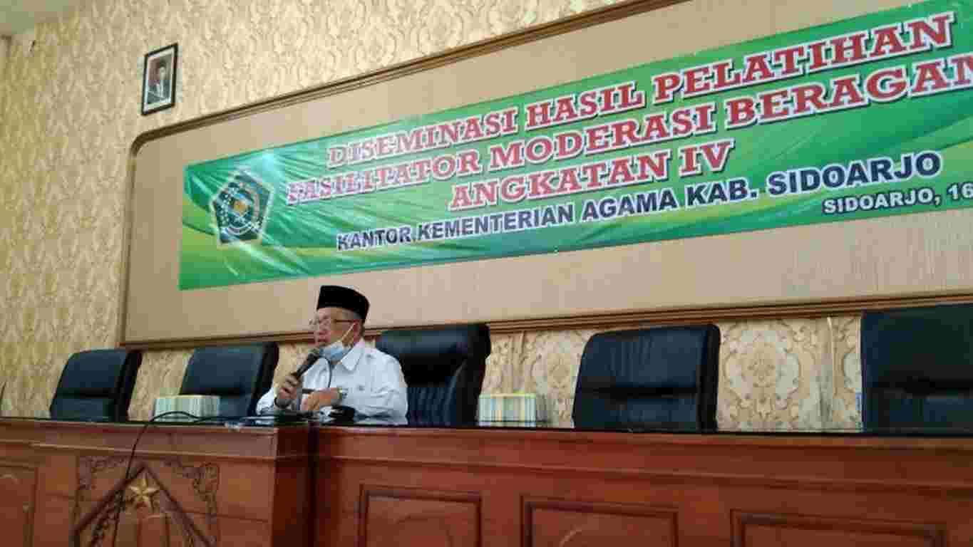 Kepala Kankemenag Sidoarjo Gandeng Penyuluh untuk Perkuat Moderasi Beragama di Masyarakat