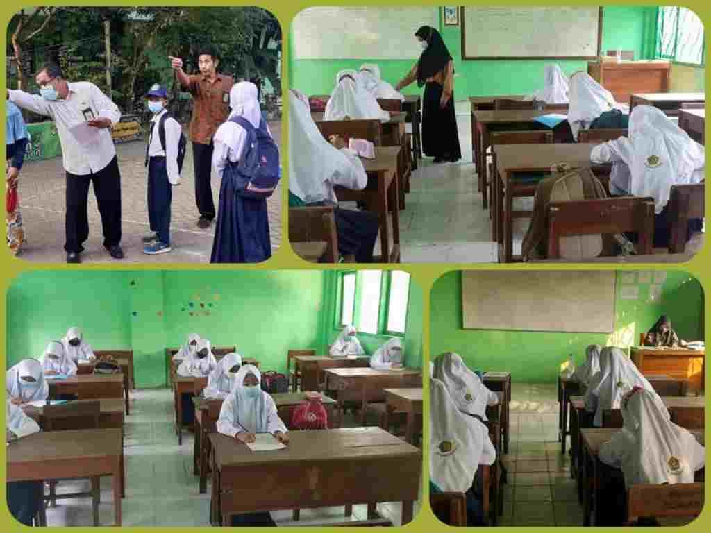 Pelaksanaan Tes IQ di MTsN 4 Sidoarjo