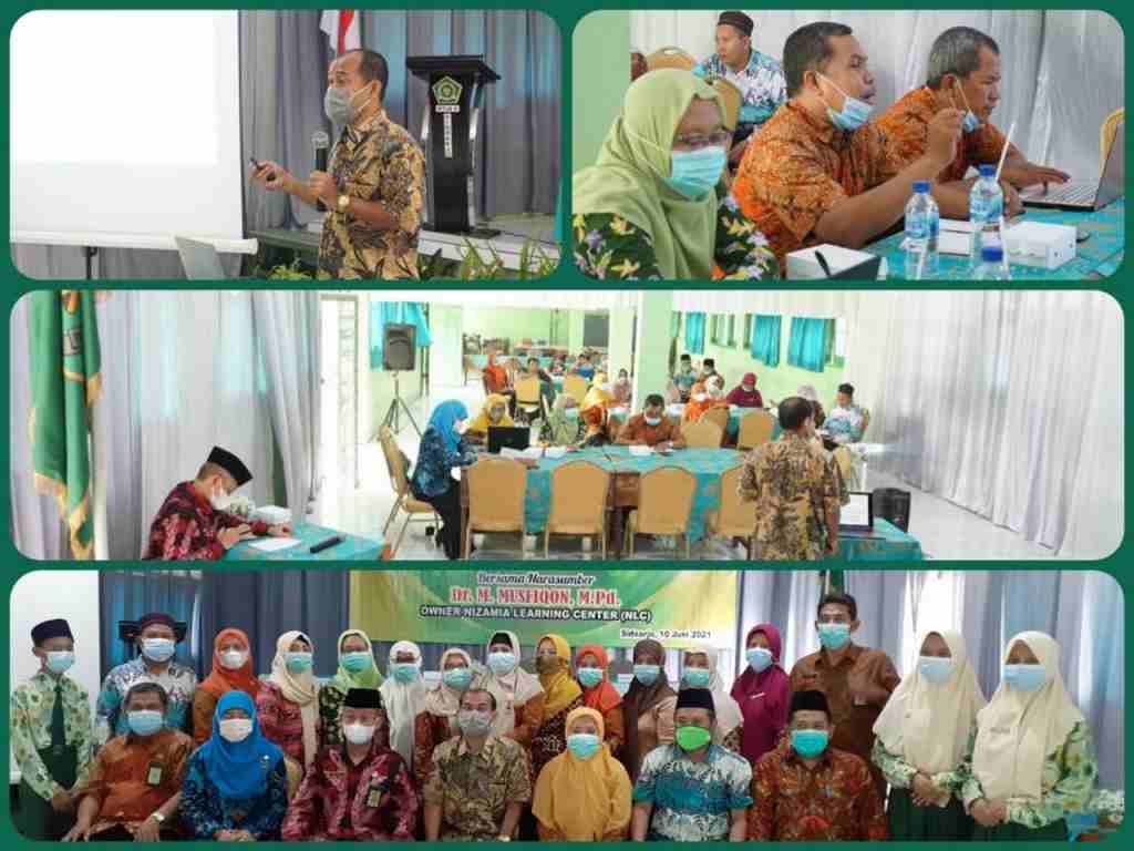 MTsN 4 Selenggarakan Review KTSP Tahun Pelajaran 2021-2022