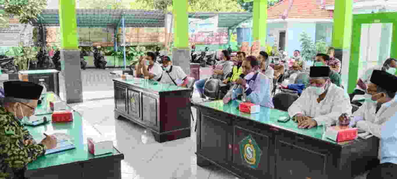 Rapat Sosialisasi kegiatan Pembangunan Harta Benda Wakaf