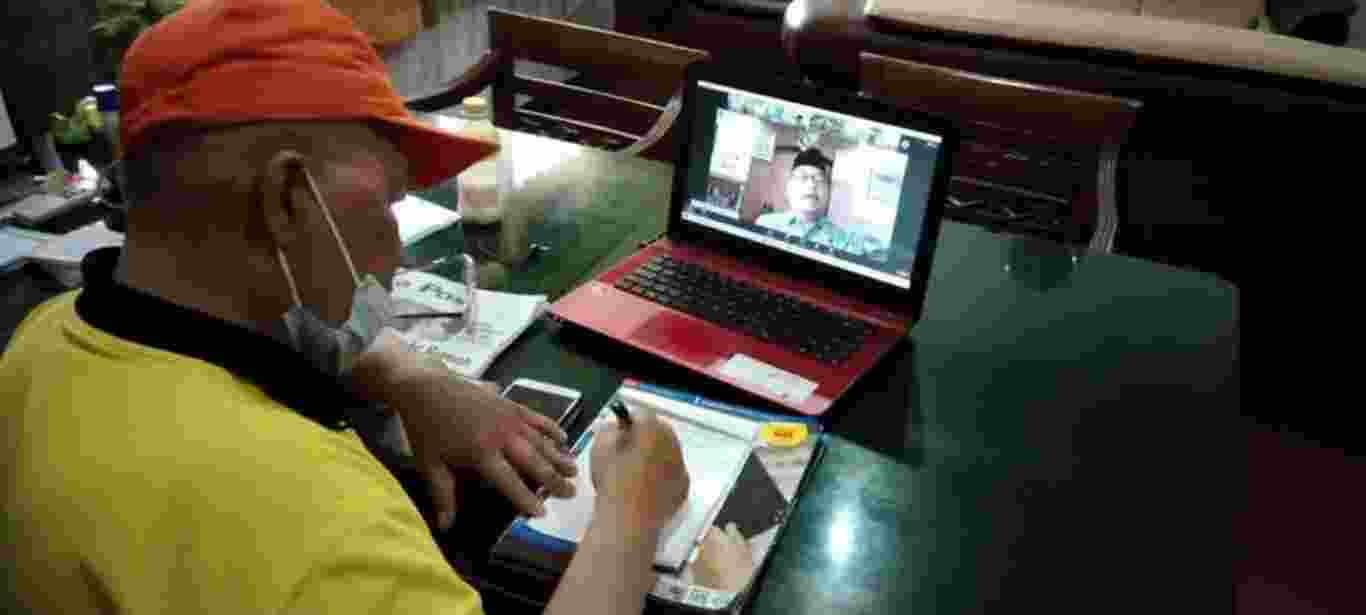 Kan Kemenag Kab Sidoarjo ikuti Kegiatan Rapat Koordinasi Bersama Plt Kakanwil Kemenag Provinsi Jawa Timur