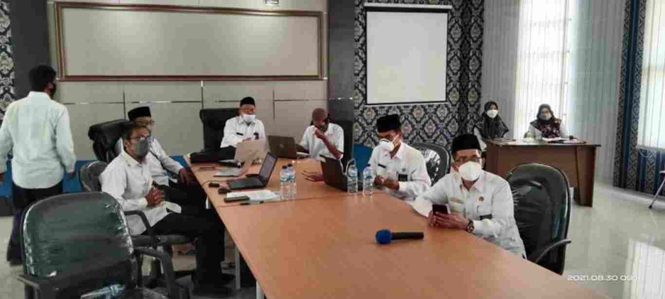 Kemenag Kab Sidoarjo Lakukan Sosialisasi End User SAKTI Tahun 2021