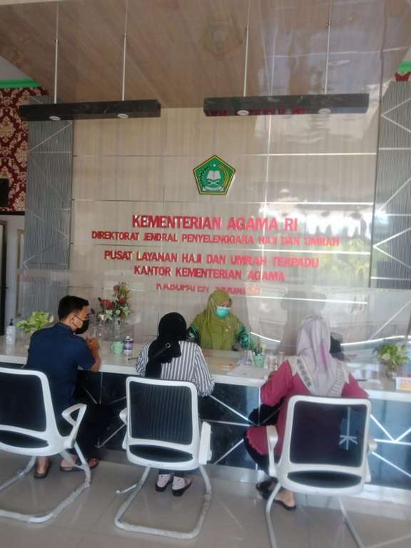 Kementerian Agama Kab. Sidoarjo Kembali Buka Pelayanan Pendaftaran Haji