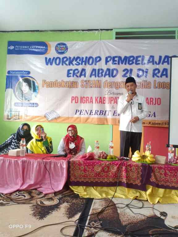 Workshop Pembelajaran Era Abad 21 Bagi Guru RA  Kab. Sidoarjo