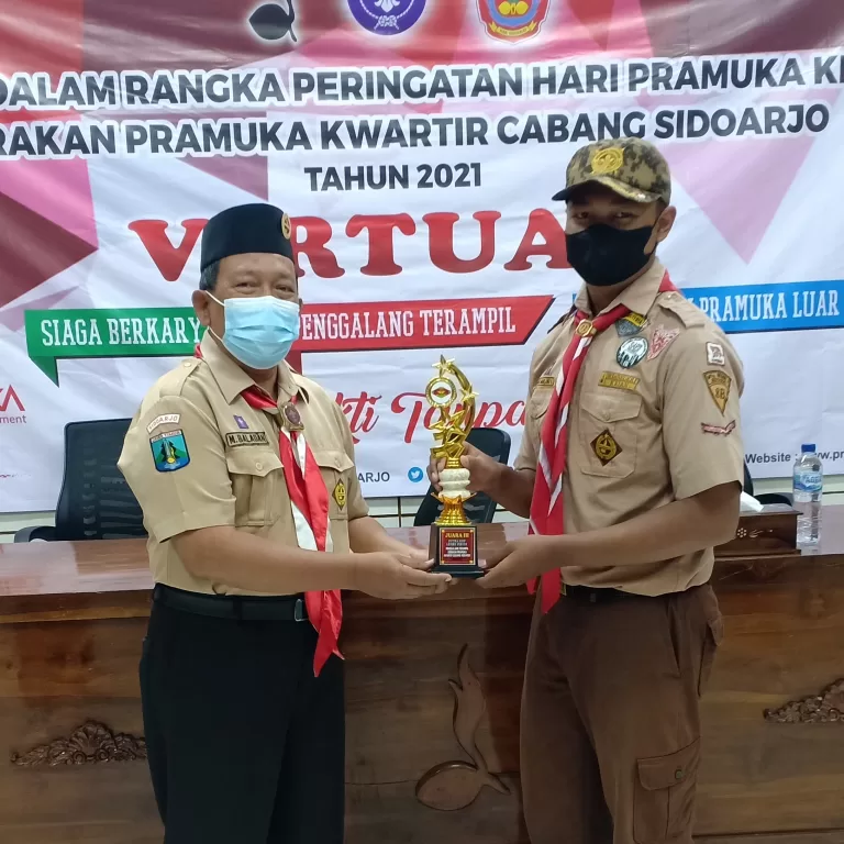 MTsN 2 Sidoarjo Sabet Juara 2 Lomba Pramuka Penggalang