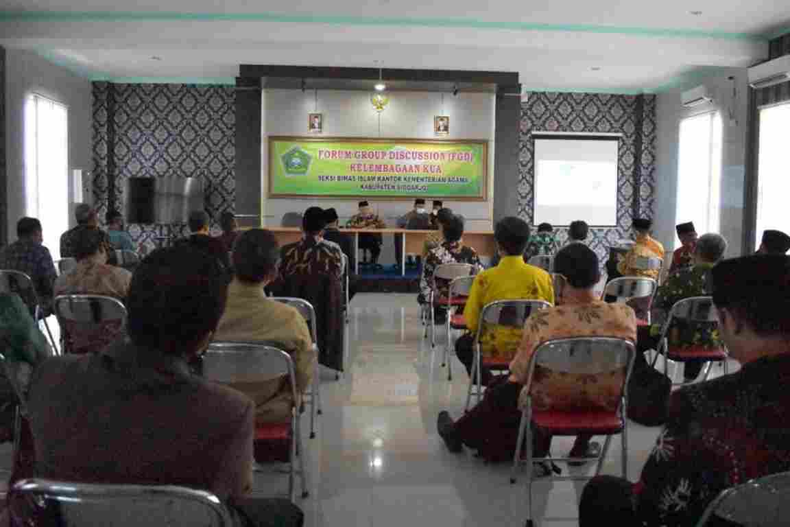 FORUM GROUP DISCUSSION DALAM MENINGKATKAN KINERJA KUA