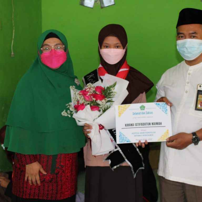 KIRANA TERPILIH MENJADI KETUA OSIM MTsN 3 SIDOARJO MASA BAKTI 2021-2022