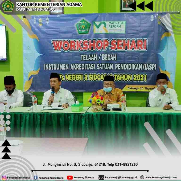 WORKSHOP SEHARI UNTUK PERSIAPAN AKREDITASI