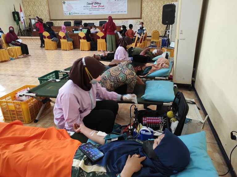 Donor Darah Seksi PAIS Kemenag Kab Sdoarjo