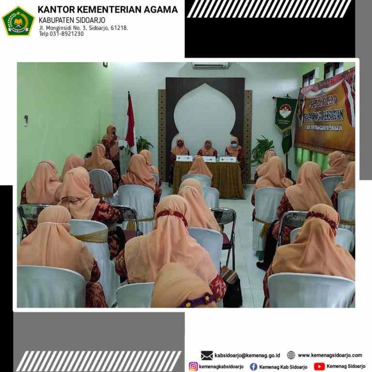 Rapat Pengurus DWP Kantor Kementerian Agama Kab Sidoarjo
