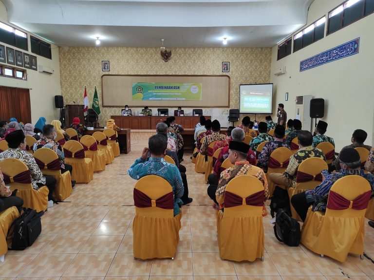 ASN Kemenag Kab Sidoarjo Memperoleh Pencerahan Hukum Dari Kajari Sidoarjo