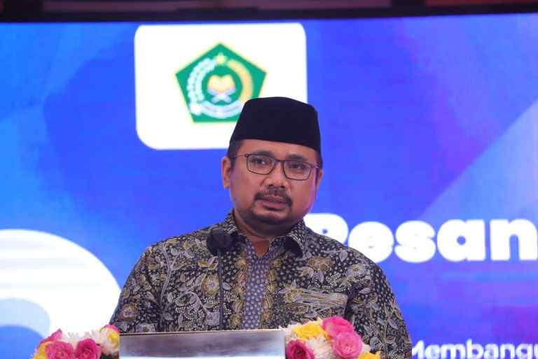 Tahun Baru 2022, Menag: Mari Jadikan Nilai Agama Motivasi Berbuat Kebajikan