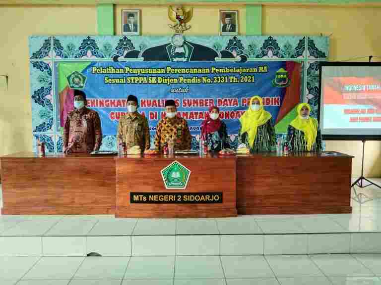 IGRA Kecamatan Wonoayu Gelar Pelatihan Penyusunan Perencanaan Pembelajaran