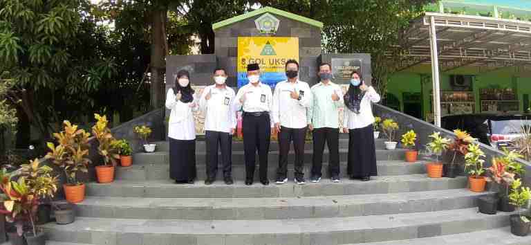 Kasi Pendma Lakukan Monev EDM di MTsN 4 Sidoarjo