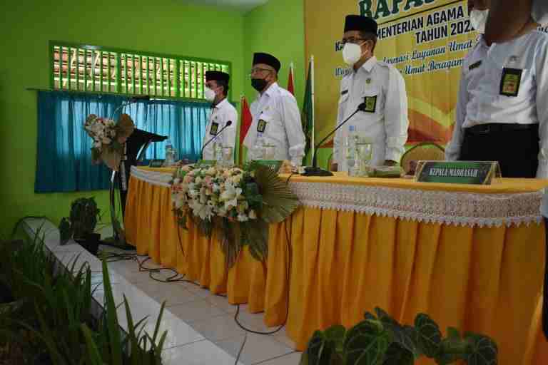 MTsN 4 Sidoarjo Jadi Tuan Rumah Raker Kementerian Agama Kabupaten Sidoarjo