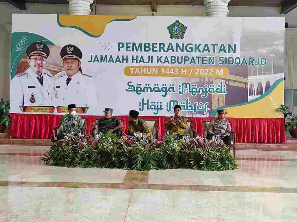 Pesan Bupati Sidoarjo : Jamaah Haji Turut Mendoakan Agar Sidoarjo Baldatun Thayyibatun Wa Robbun Ghoofur