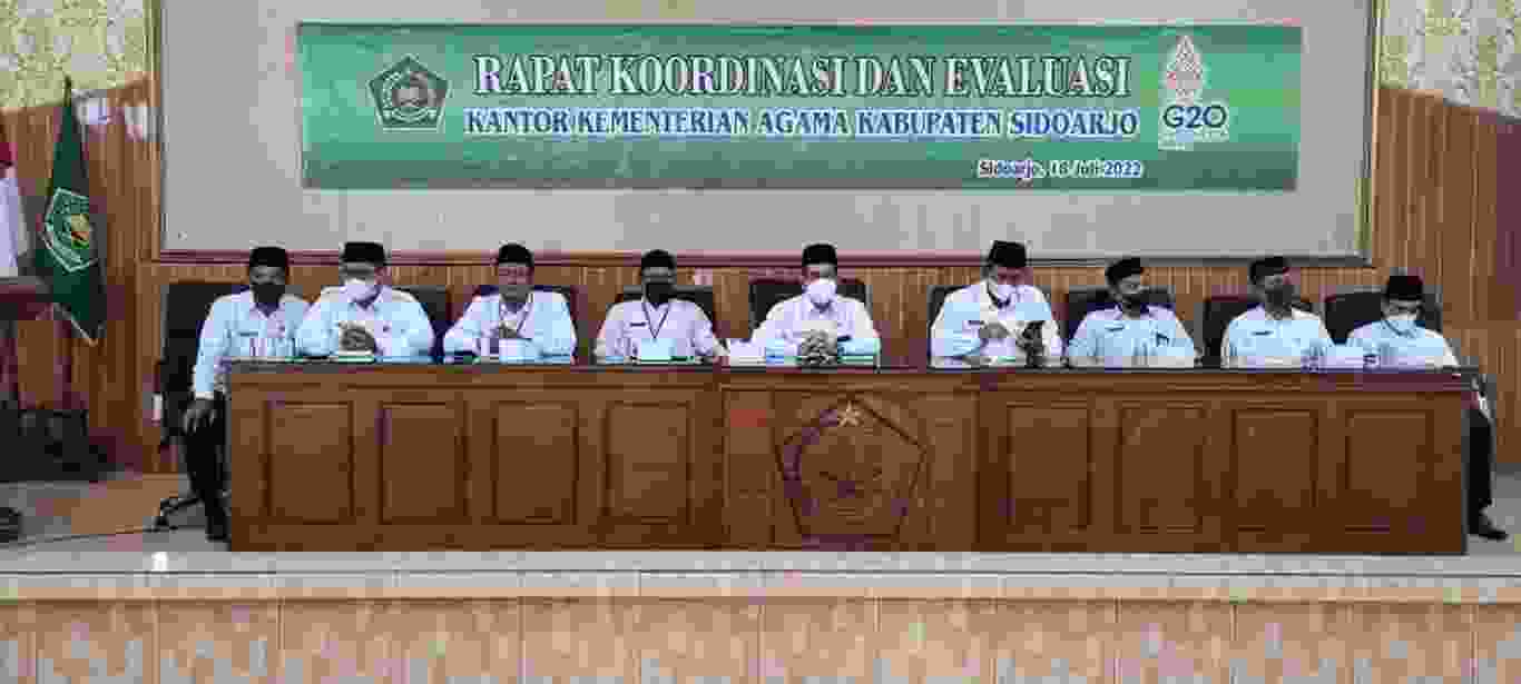 Kepala Kantor Minta Segera Percepat Serapan Anggaran DIPA 2022, Pesan  Rapat Koordinasi dan Evaluasi