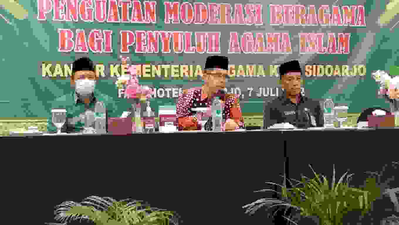 Tingkatkan Kompetensi Penyuluh, Bimas Islam Gelar Penguatan Moderasi Beragama