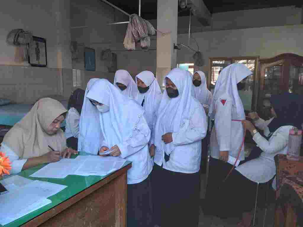 Skrining Kesehatan Siswa Baru telah Dimulai di MTsN 2 Sidoarjo