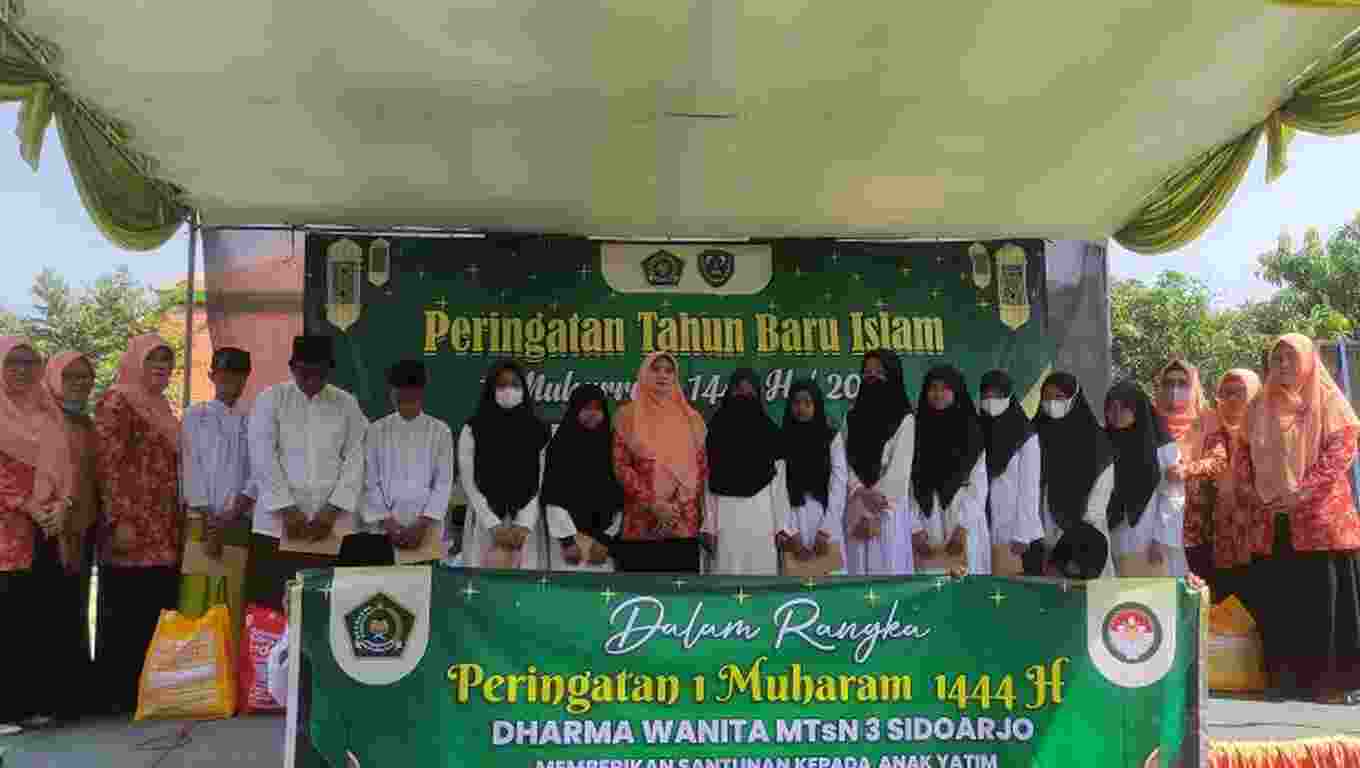 KEGIATAN 1 MUHARRAM 1444 H MTs NEGERI 3 SIDOARJO