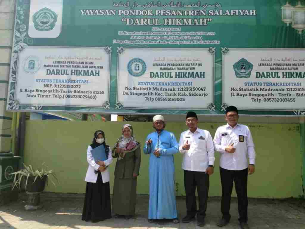 PD Pontren Laksana Monev EMIS Ponpes dan Sosialisasi SIPDAR PQ di Kecamatan Taman