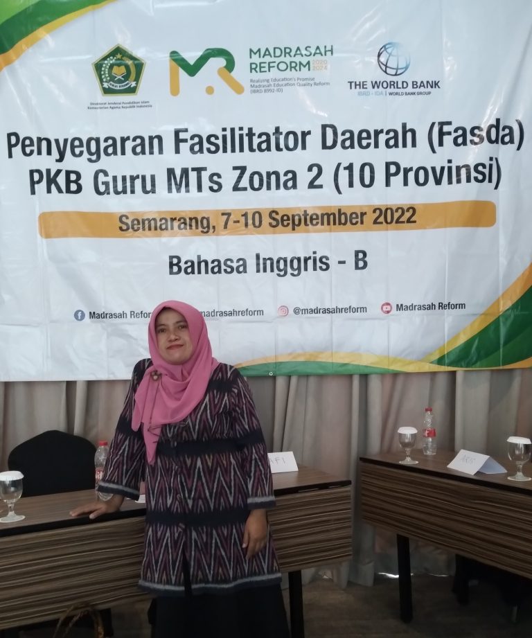 Tiga Fasda dari MTsN 2 Sidoarjo Ikuti Refreshment Fasda di Semarang