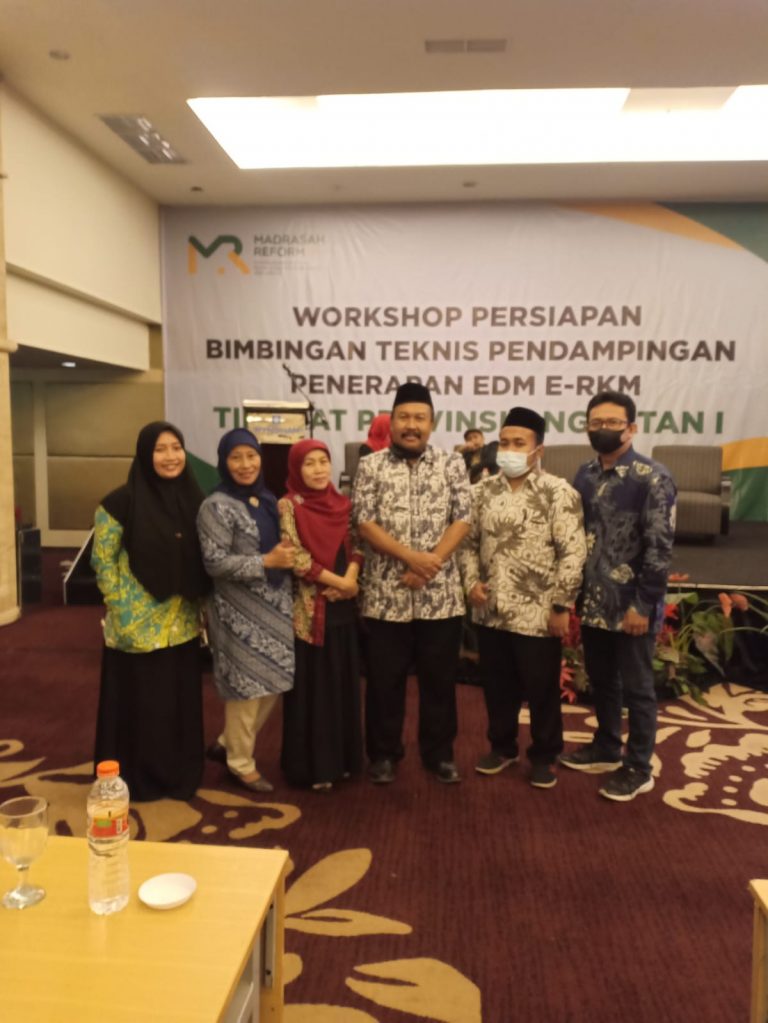 Pengawas Madrasah Ikuti Workshop Persiapan Bimtek  Pendampingan Penerapan EDM e-RKAM