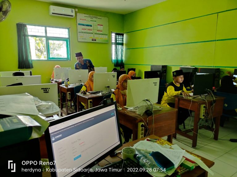 Simulasi ANBK MIN 2 Sidoarjo Berjalan Sukses
