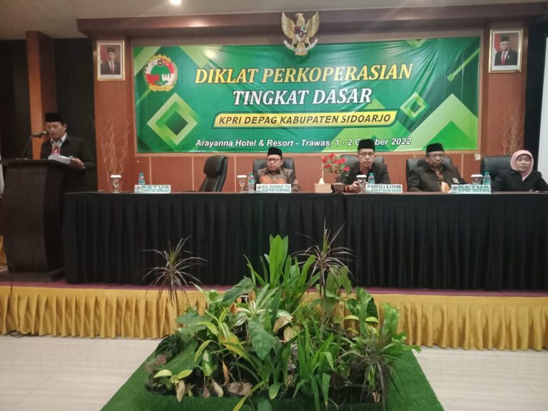 Kasi PD Pontren (Ketua Panitia Diklat Koperasi): Materi Diklat Koperasi Sangat Substantif