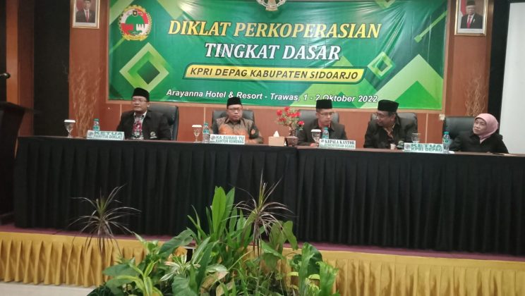 Kepala Kankemenag dan Kasubbag TU Hadiri Diklat Koperasi
