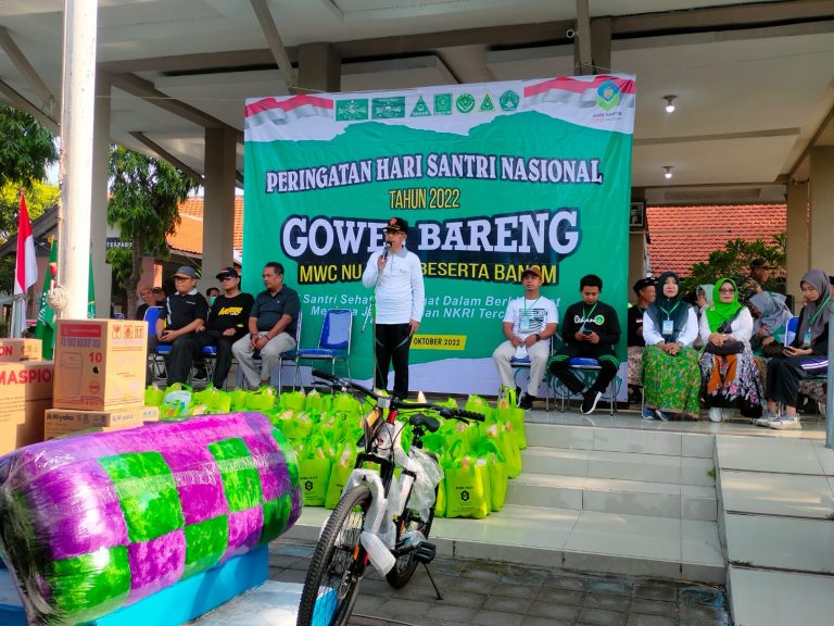 Kemeriahan Peringatan Hari Santri Nasional di Kecamatan Candi Bersama Kepala Kemenag, Kasi PD Pontren dan Kepala KUA
