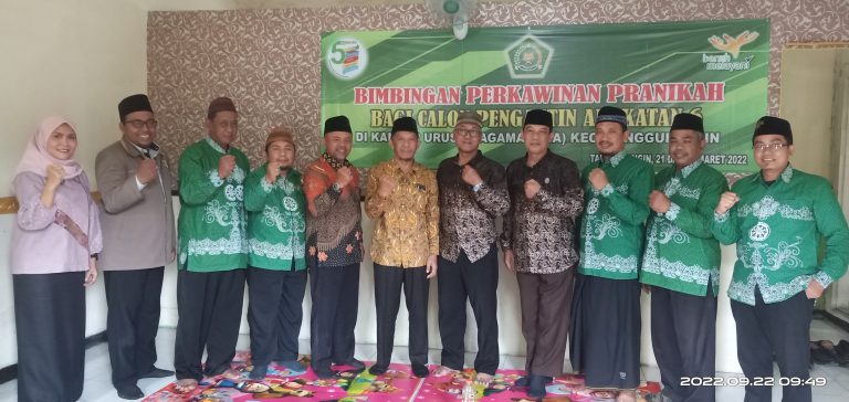 Supervisi dan Monitoring serta Pembinaan Penyuluh Agama Islam di KUA Kecamatan Tanggulangin