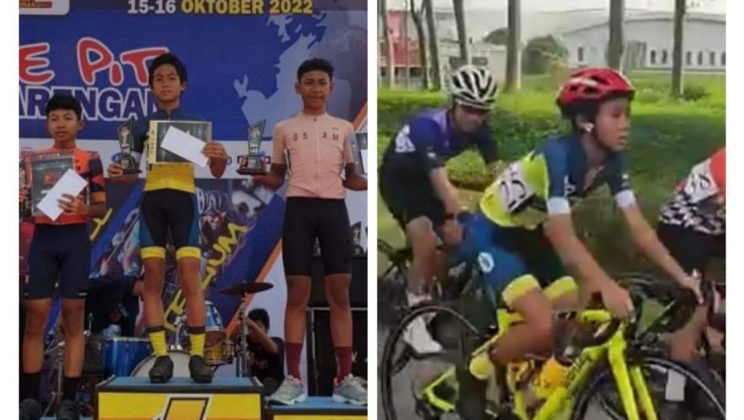 MTsN 1 Sidoarjo Raih Juara 1 Lomba Balap Sepeda dan Juara 3 Bulu Tangkis Tunggal Putri Kejurkab 2022