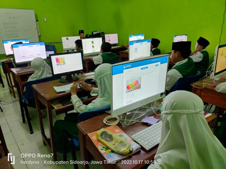MIN 2 Sidoarjo Gelar Gladi Bersih ANBK