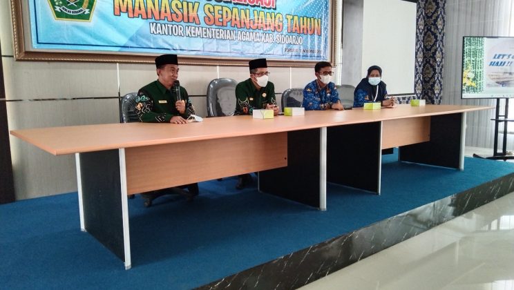 PHU Kemenag Sidoarjo Gelar Sosialisasi Manasik Haji Sepanjang Tahun