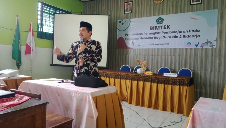 Bimtek Penyusunan Perangkat Pembelajaran Pada Kurikulum Merdeka Di MIN 2 Sidoarjo