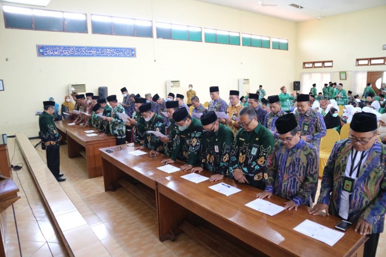 Pembinaan ASN dan Penandatangan Perjanjian Kerja, Pakta Integritas Kementerian Agama Kab Sidoarjo