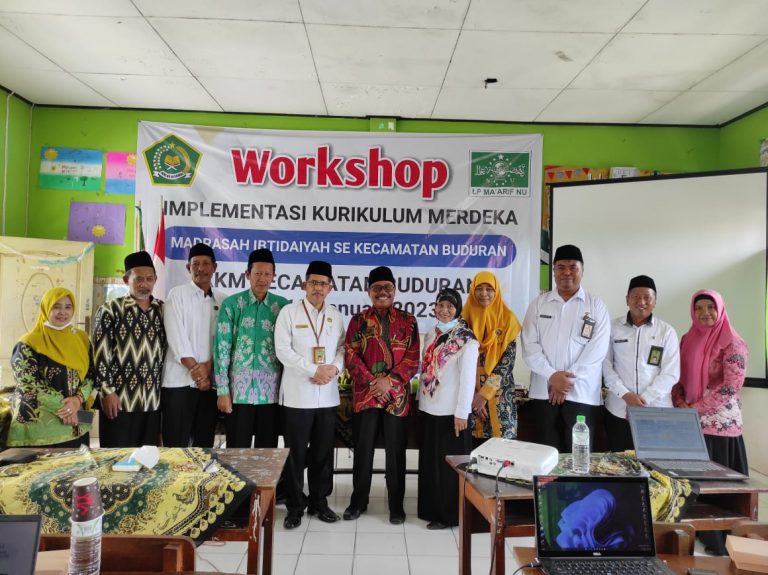 Kepala Kemenag Sidoarjo Buka Workshop Implementasi Kurikulum Merdeka di Kecamatan Buduran