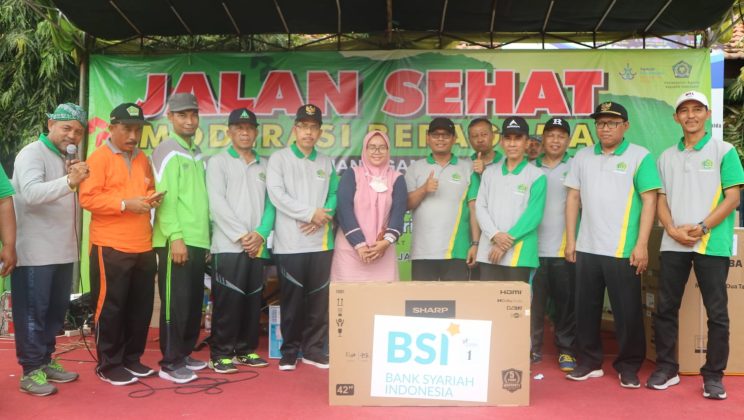 Puncak Peringatan HAB Ke-77, Kemenag Sidoarjo Satukan Umat Melalui Jalan Sehat Moderasi Beragama