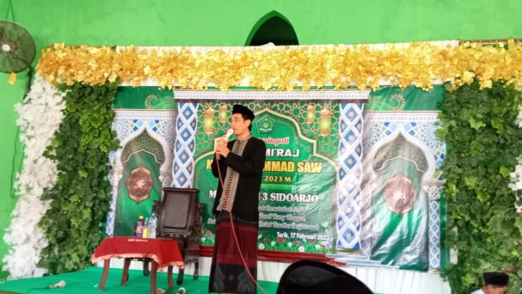 MTsN 3 Sidoarjo Gelar Peringatan Isra’ Mi’raj Nabi Muhammad SAW