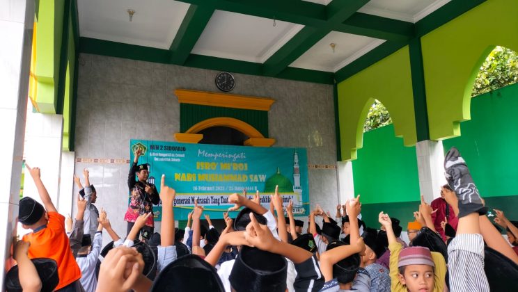 Antusiasme Kegiatan Isro’ Mi’Raj di MIN 2 Sidoarjo