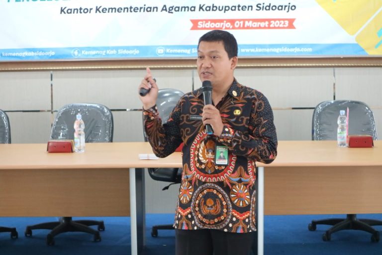 Kemenag Sidoarjo Gelar Pembinaan Kehumasan, Pengelolaan Media Sosial dan Keprotokolan