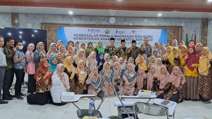 Kepala Kantor Kementetian Agama Kab Sidoarjo Berpesan Saat  Menutup Pelatihan Kepala dan Guru Program IKM