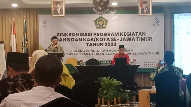 Kepala Seksi Pendidikan Agama Islam Menghadiri Kegiatan Singkronisasi Program PAIS
