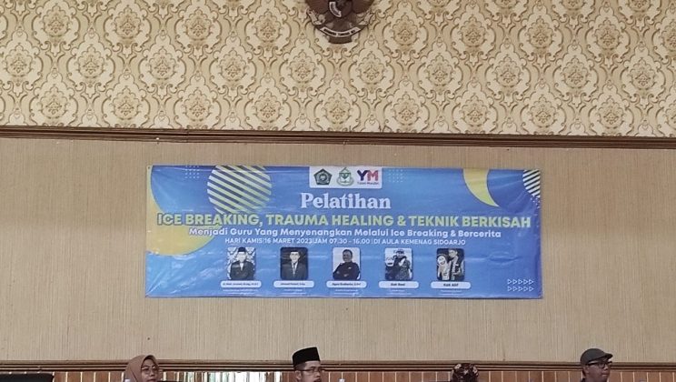 309 Guru RA Kementerian Agama Kabupaten Sidoarjo Ikuti Pelatihan Ice Breaking, Trauma Healing dan Tehnik Berkisah
