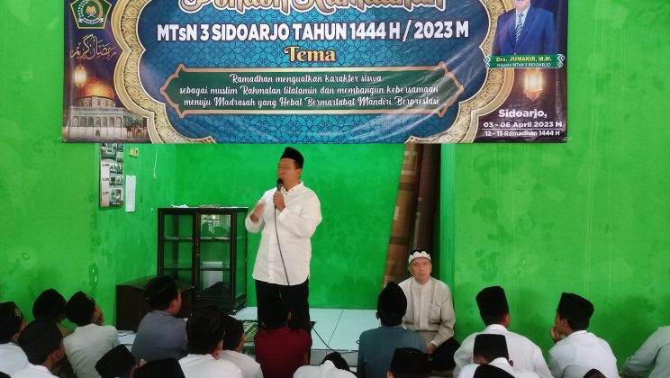 MTsN 3 Sidoarjo Gelar Pondok Ramadhan 1444 H untuk Perkuat Karakter Siswa