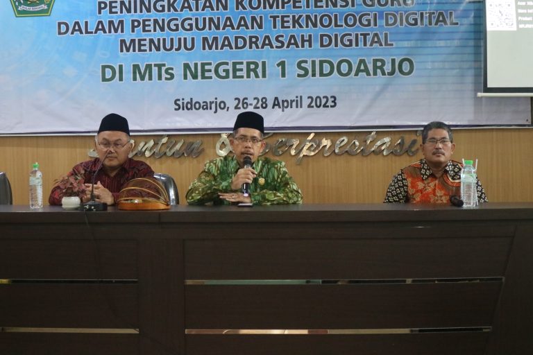 Transformasi Digital : Upaya MTsN 1 Sidoarjo Menuju Madrasah Digital